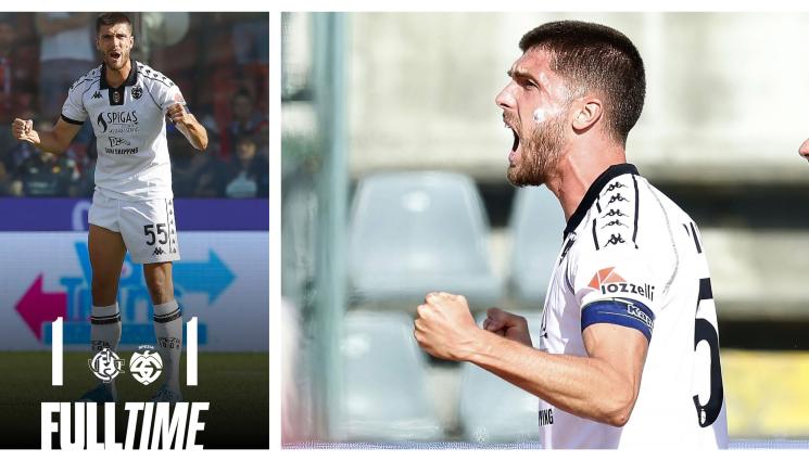 Петко Христов Специя гол - Петко Христов ознаменува капитанското си сефте в Специя с попадение в родното дерби на Серия Б