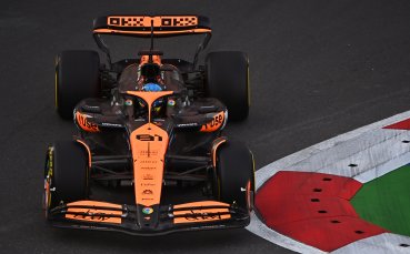 Гран при на Азебрайджан вече статира а водач е пилотът на