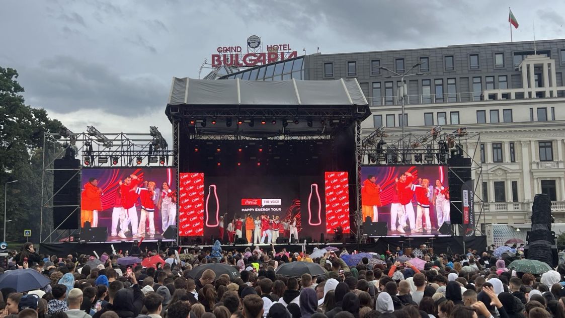 Грандиозният финал на Coca-Cola The Voice Happy Energy Tour 2024 в София: мощен звук и безкрайна енергия!