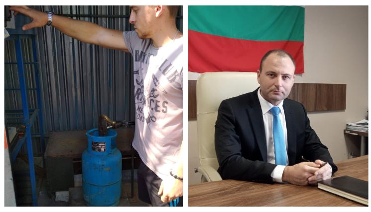 Евгени Симеонов - Председателят на ДАМТН инж. Евгени Симеонов пред 