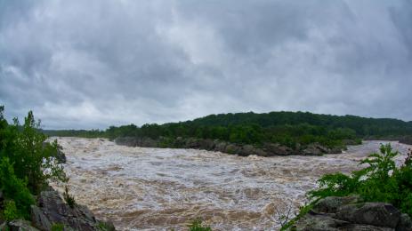 буйна река буря