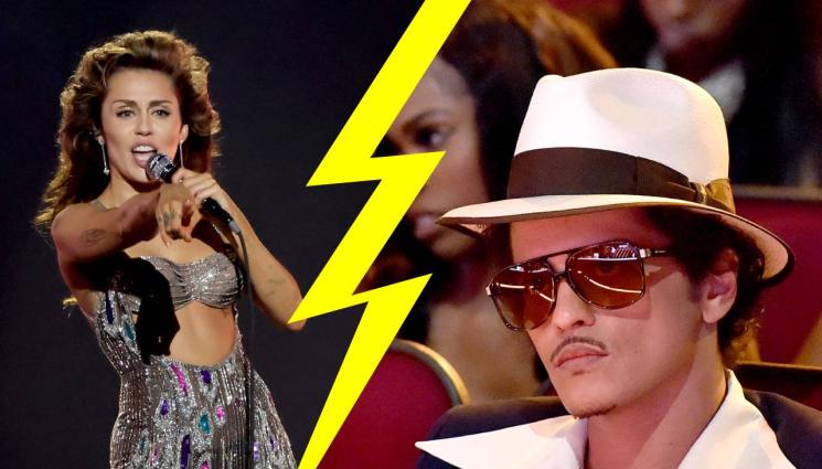 майли сайръс бруно марс - ТЕЖКИ ОБВИНЕНИЯ: Майли Сайръс изплагиатствала от Бруно Марс? (ВИДЕО)