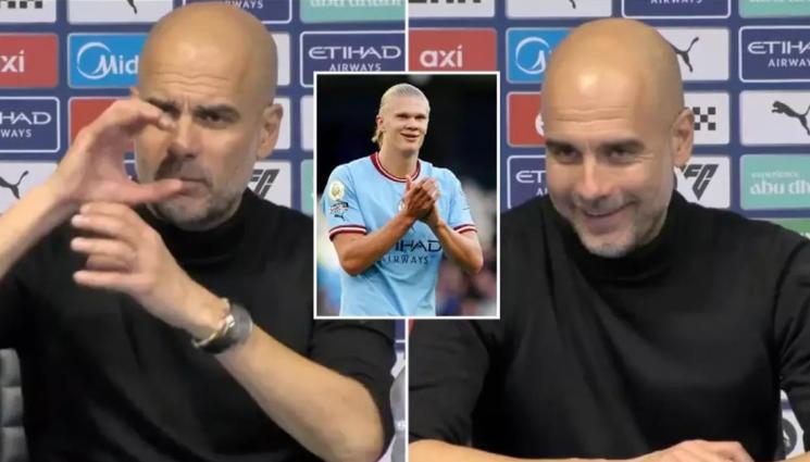 Гуардиола Халанд - Пеп Гуардиола: За цялата си кариера вкарах толкова голове, колкото Халанд от началото на сезона