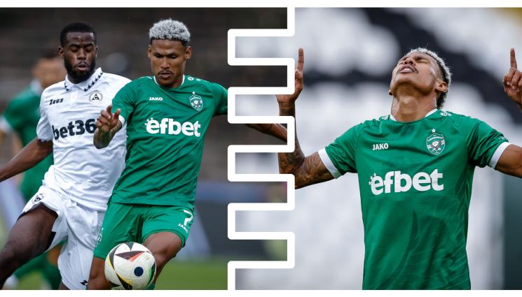 Лудогорец Славия Рик Джонатан - Рик Джонатан се сбогува емоционално с „орлите“