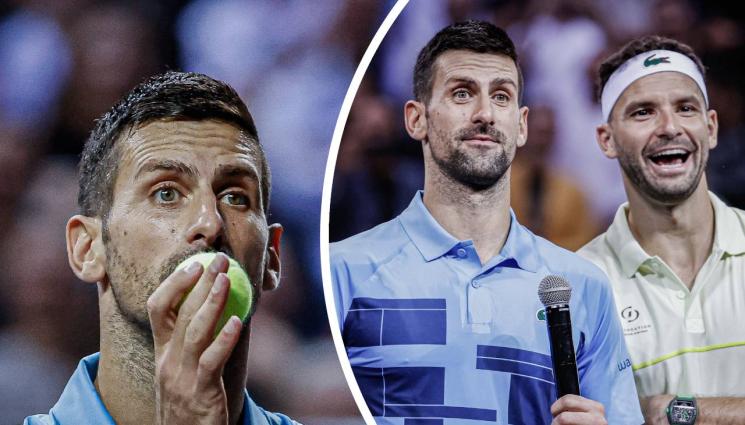 Новак Джокович - Джокович няма да защитава титлата си от „Мастърс”-а в Париж, която спечели срещу Гришо