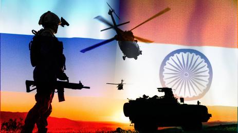 русия индия войници