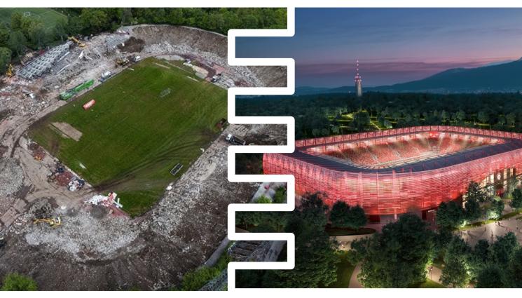 ЦСКА стадион - ЦСКА най-после каза кой ще строи стадиона