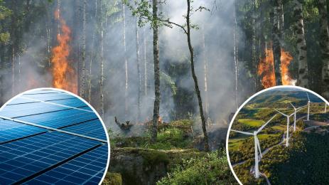 пожари ветрогенератори