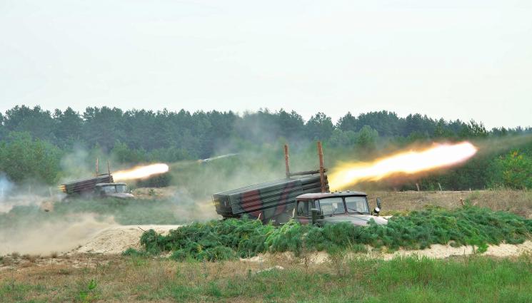 залпов огън Катюша - ОТГОВОРЪТ НА „ХИЗБУЛА“: Ливан изстреля 140 ракети по Израел