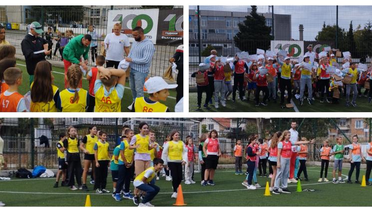 Тихомир Иванов открит урок Ахелой - Участвалият на 3 олимпиади Тихомир Иванов изнесе открит урок в Ахелой