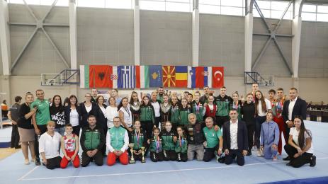 Спортна гимнастика Балканиада младежи и девойки