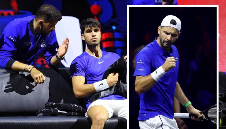 Тенис - Лошо! Григор Димитров аут и от днешните битки на Laver Cup