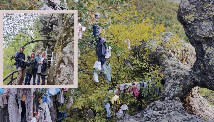 цьсфде - Със съдействието на в. „Телеграф“: Немска TV снима филм за лечебните ни светилища!