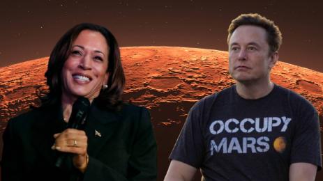 мъск харис марс