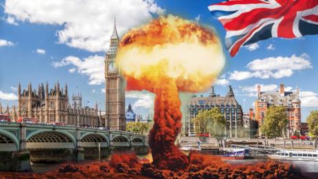 ядрена атака Лондон