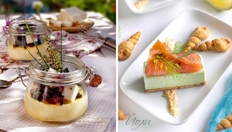 рецепти - НЕЖНИ ИЗКУШЕНИЯ С ЙОЛИ: Авокадо чийзкейк с пушена сьомга, бърз яйчен крем с червено цвекло или пък маринована моцарела с козе сирене