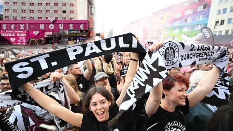 Санкт Паули фенове квартал