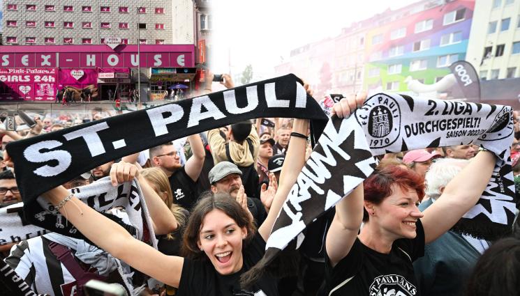 Санкт Паули фенове квартал - Феновете на Санкт Паули събраха повече от 27 милиона евро, за да станат мажоритарни собственици на стадиона