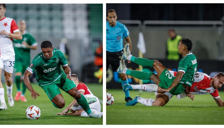 Лудогорец Славия прага - Лудогорец се спъна на прага в Славия Прага