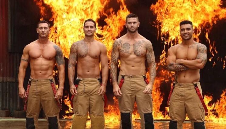 австралия - СЕКСИ КАЛЕНДАР: Добре епилирани, мускулести огнеборци гушкат котенца и патенца!