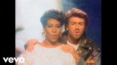 Aretha Franklin & George Michael - I KNEW YOU WERE WAITING (FOR ME)