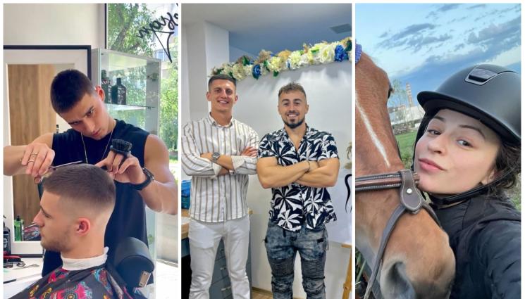 иГРИЪЕ - КОЙ НАКЪДЕ СЛЕД ИГРИТЕ: Румен Радев и Зори станаха фризьори (СНИМКИ+ВИДЕО)