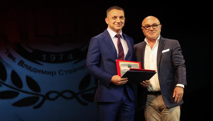 Румен Стоилов - Легенди в спорта уважиха юбилея на спортното училище на ЦСКА