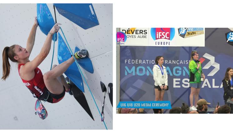 Александра Тоткова спортно катерене - Уникалната Алекс Тоткова европейска шампионка по спортно катерене!