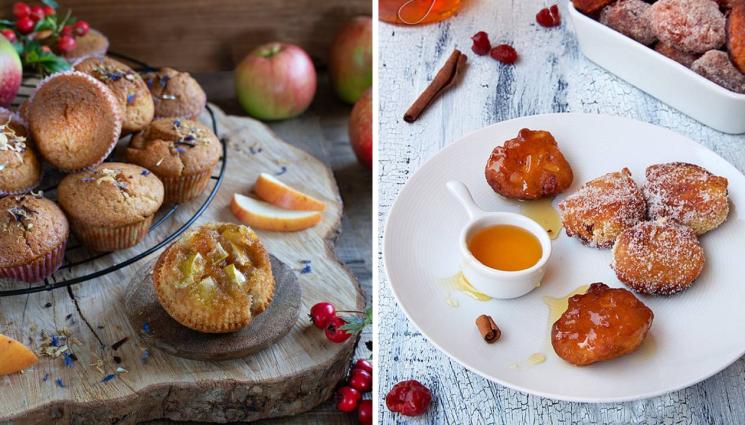 рецепти - ЯБЪЛКИТЕ НА ЙОЛИ: Сладкиш с ванилов крем, пълнени с чийзкейк, на пудинг, бухти или кексчета