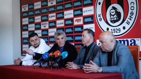 Пресконференция на Локомотив София Антон Велков и Ратко Достанич