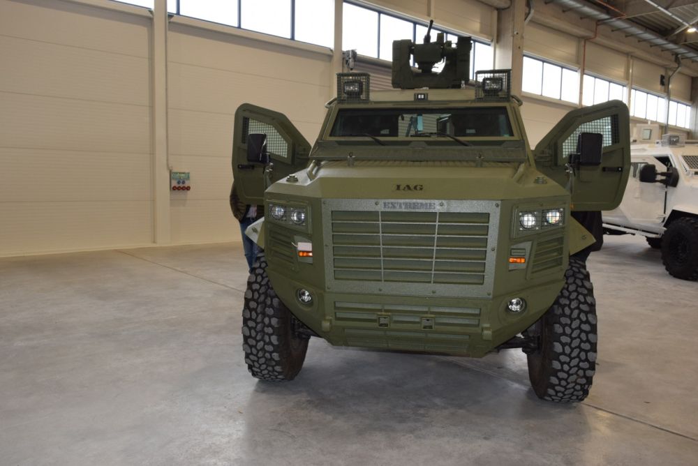 Откриха първия български завод за бронирани автомобили в Бургас