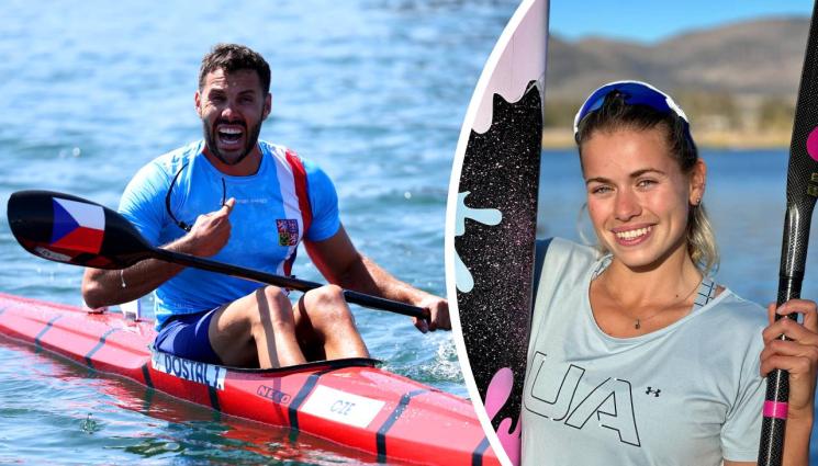 Йозеф Достал Анежка Палудова - Кануистка остана топлес на Хаваите