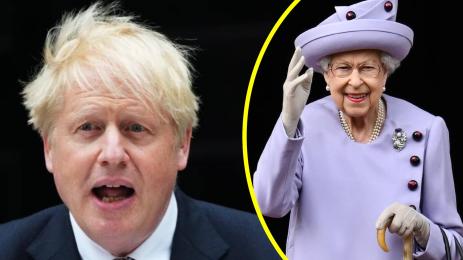 Борис Джонсън кралица Елизабет