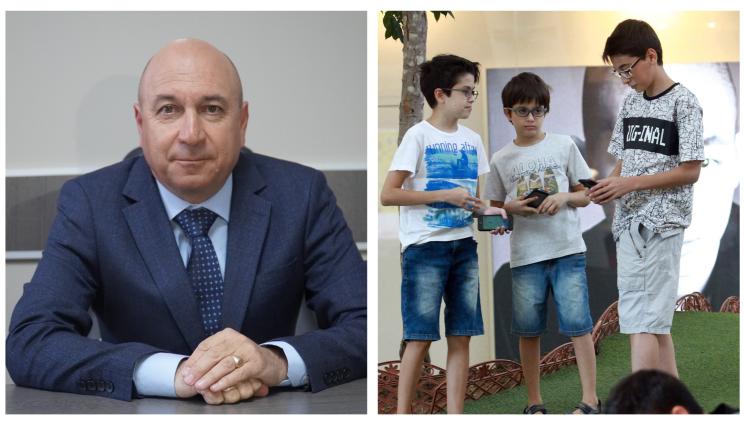 Директор училище - Директорът на най-голямата гимназия в Сопот Георги Генов пред