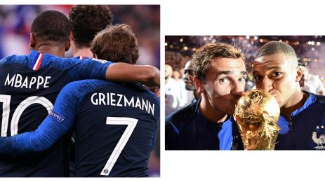 Килиан Мбапе Антоан Гризман