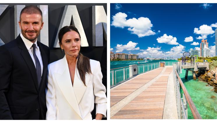 Дейвид Бекъм Виктория Бекъм - Бекъмови пръснаха $80 млн. за нов палат в Маями
