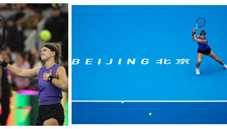 Каролина Мухова Арина Сабаленка Пекин - Яка чехкиня с хевиметъл маникюр сложи край на 15-те поредни на Сабаленка