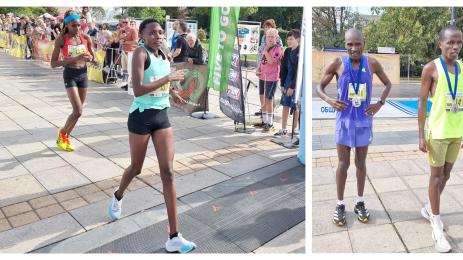 Бягане между Гюргево и Русе