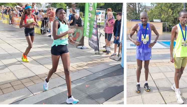 Бягане между Гюргево и Русе - Кенийци триумфираха в бягането между Гюргево и Русе