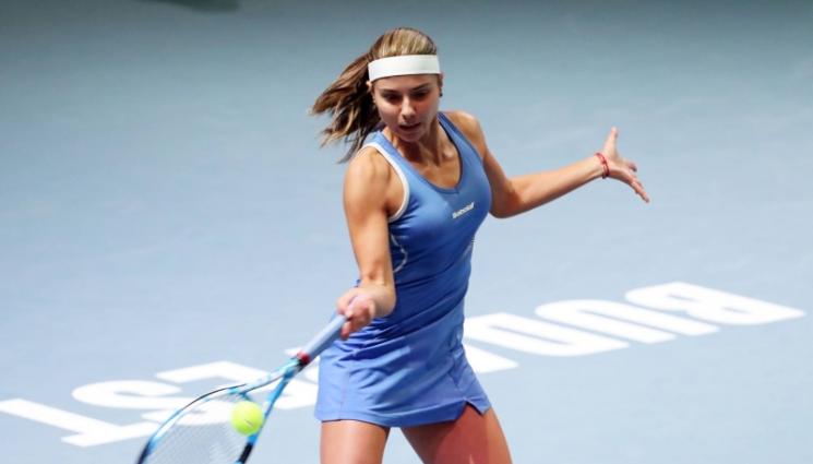 Виктория Томова тенис Ухан - Виктория Томова и сръбкиня на косъм от победа в Осака