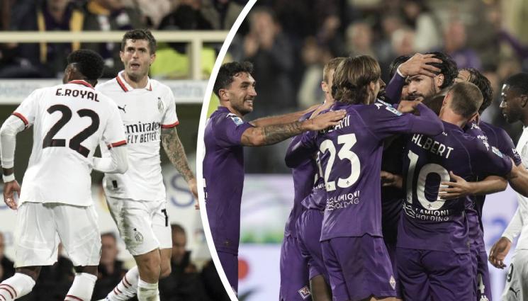 Серия А - Милан пропиля две дузпи и загуби от Фиорентина