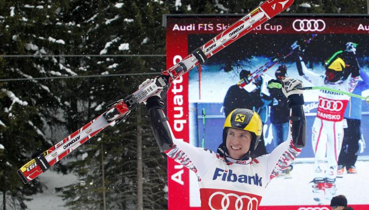 Марсел Хиршер ски Банско - 2051 дни след отказването си великият Хиршер се завръща на пистата!