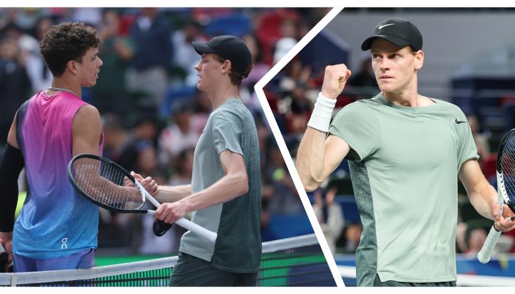 тенис - Синер вгорчи рождения ден на Шелтън в Шанхай