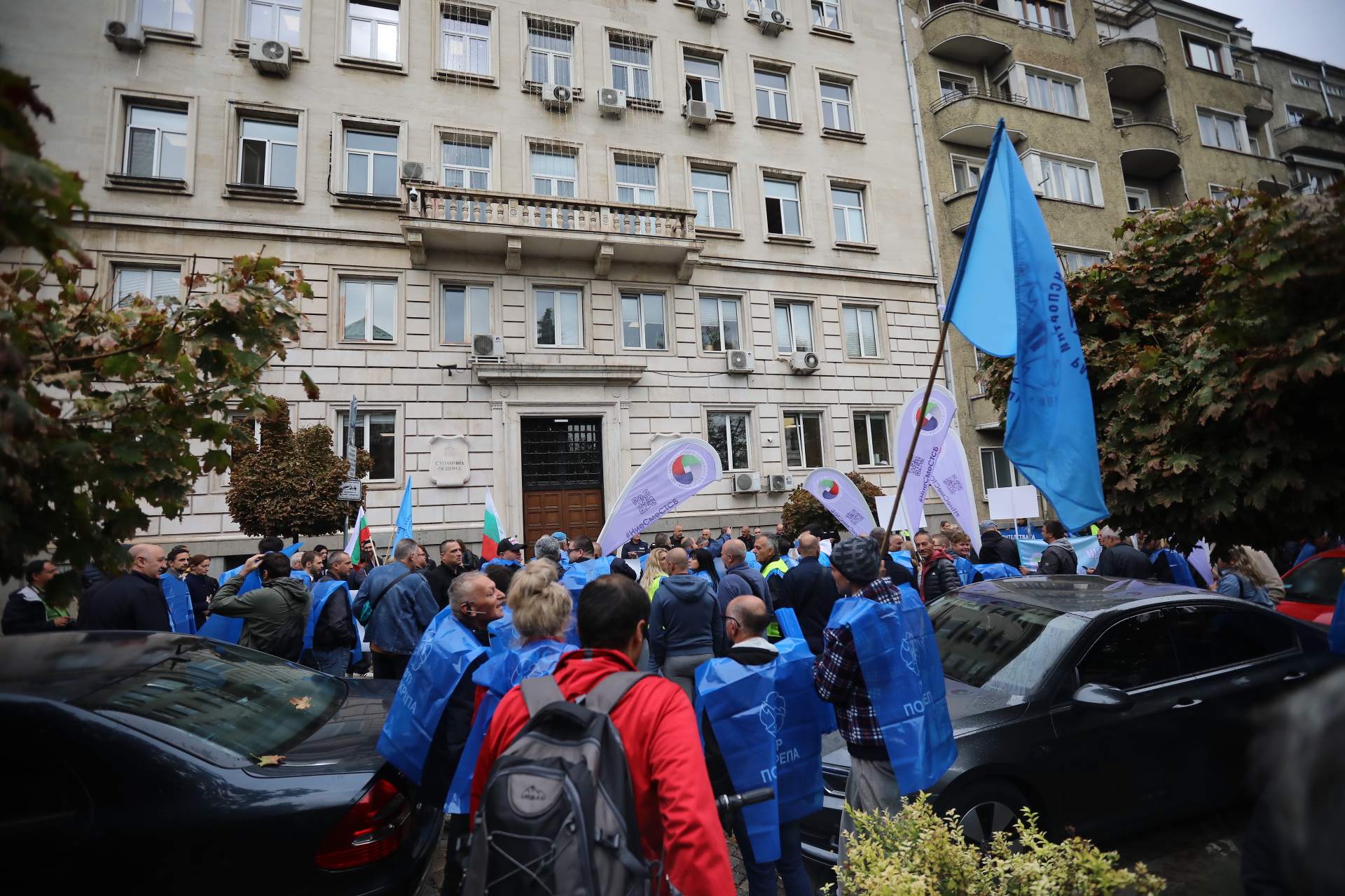 <p>Транспортните работници в София излязоха на протест в сряда заради неизпълнение на подписано споразумение от страна на кмета Васил Терзиев.</p>