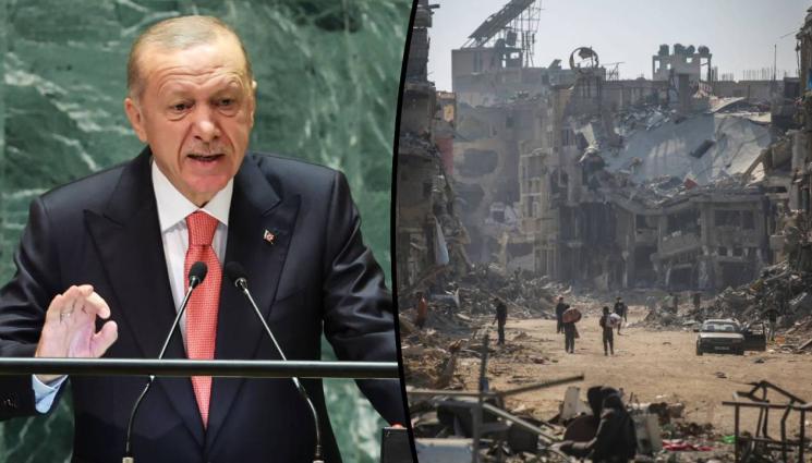 Ердоган Газа - Ердоган: Геноцидът в Газа е общ срам за цялото човечество