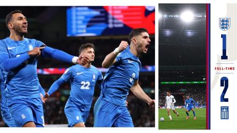 Англия Гърция Лига на нациите