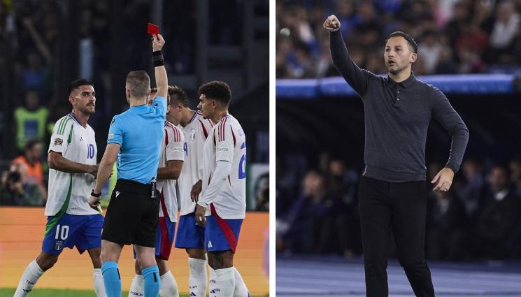 Италия Белгия - Тедеско: Червеният картон ни помогна, но можеше да има още един за Италия