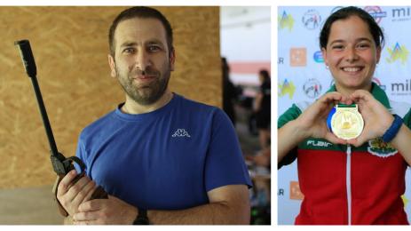 Самуил Донков Мирослава Минчева спортна стрелба