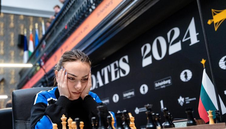 Нургюл Салимова Лондон - Една пешка реши първата партия на Нургюл на шахматния Гран При в Казахстан