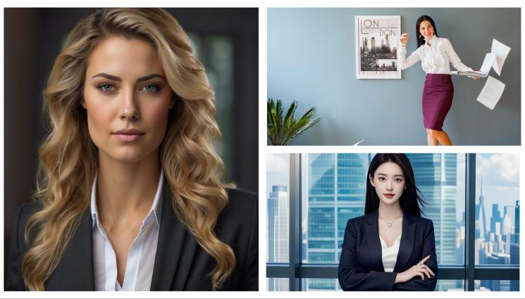 работно облекло - Стилни и секси в офиса с цветя, каре или райе